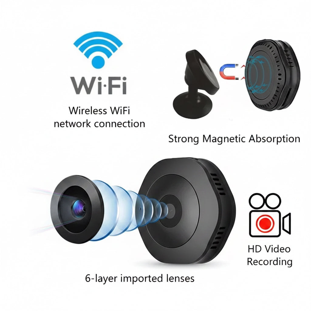 4K 1080P HD Mini Wireless Camera Portable Cam Invisible Night Version Camcorder Wifi Remote Monitor Video Voice Recorder Cameras